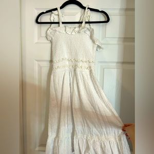 Jessica Simpson Swiss Dot white cotton dress. Wear only twice.